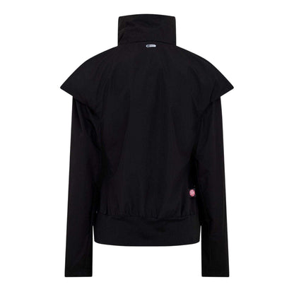 Black - Back - Puma Womens-Ladies Zip-off Sleeves Jacket