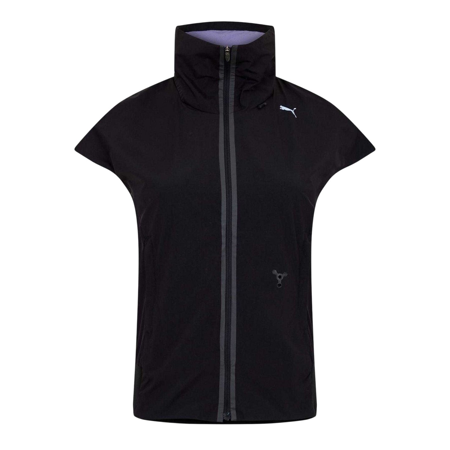 Black - Lifestyle - Puma Womens-Ladies Zip-off Sleeves Jacket