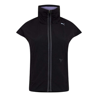 Black - Lifestyle - Puma Womens-Ladies Zip-off Sleeves Jacket