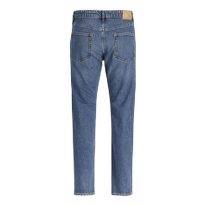 Blue Denim - Back - Jack And Jones Mens 5 Pockets Straight Jeans