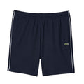 Blue - Front - Lacoste Mens Paris Interlock Regular Shorts
