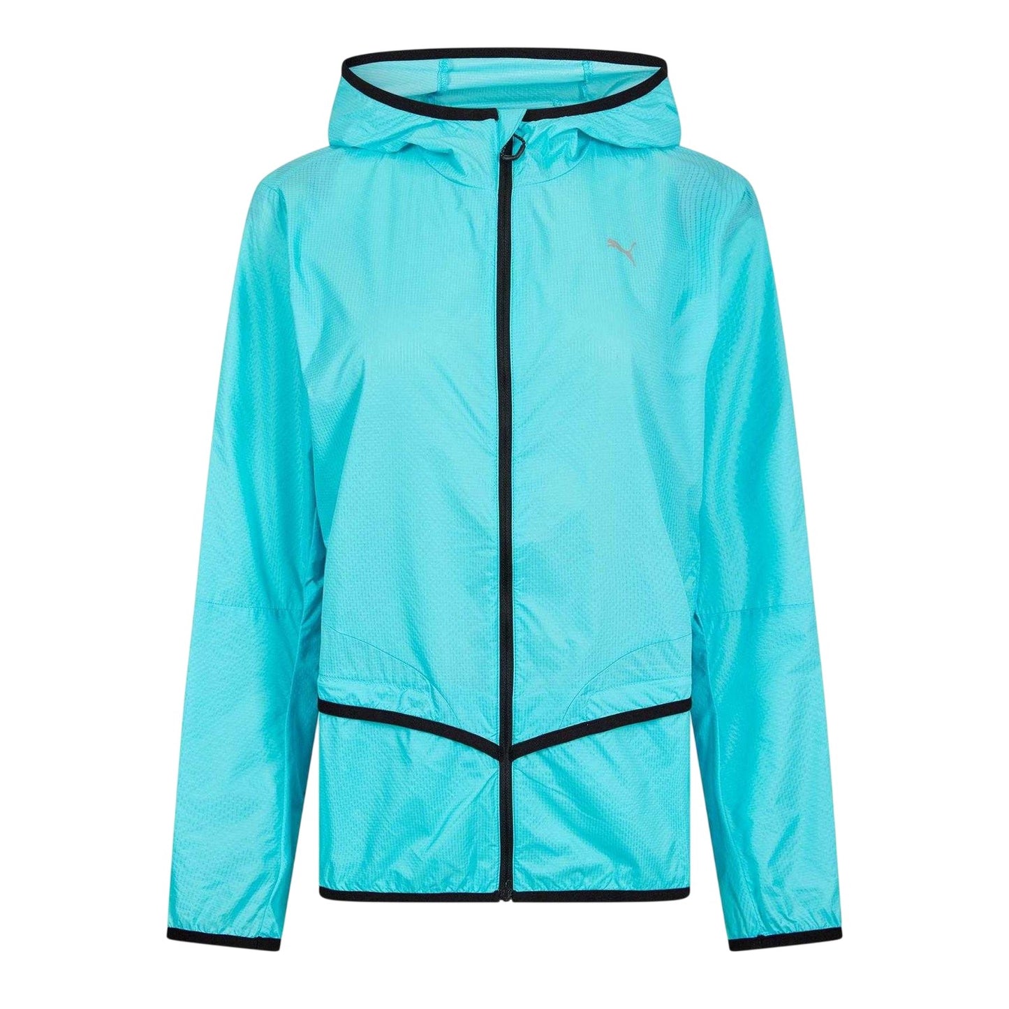 Blue - Front - Puma Womens-Ladies Performance Lightweight Training Hooded Jacket