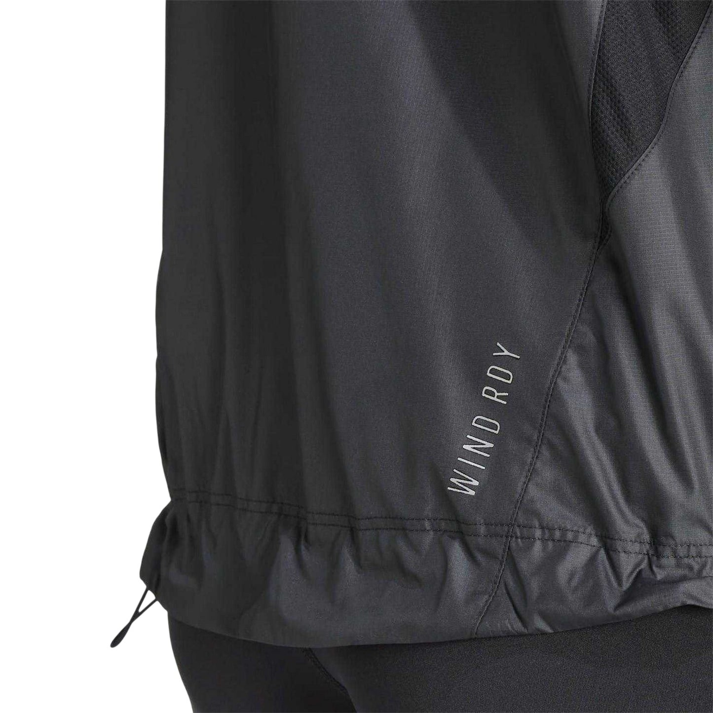 Black - Lifestyle - Adidas Womens-Ladies Own The Run Lightweight Jacket