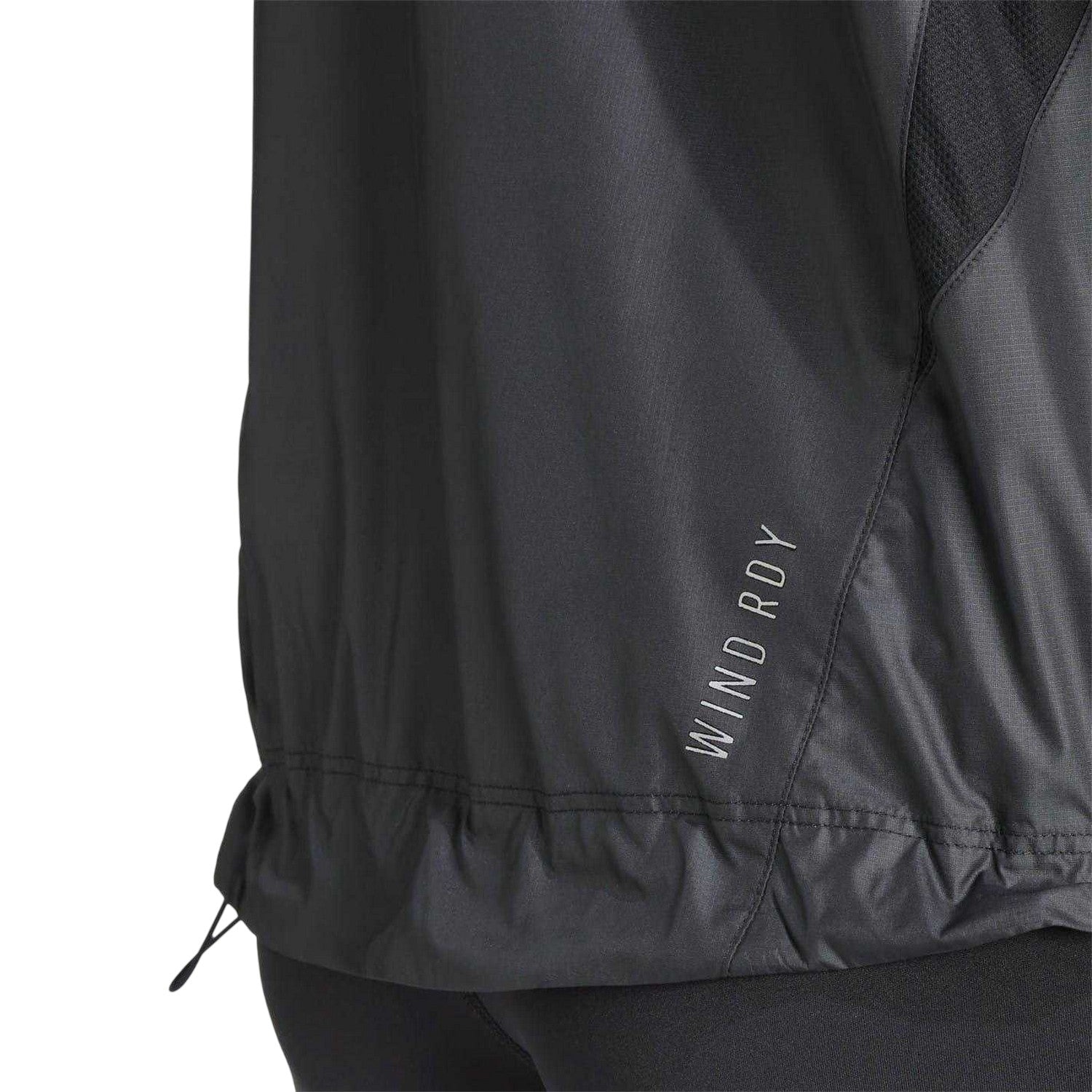 Black - Lifestyle - Adidas Womens-Ladies Own The Run Lightweight Jacket