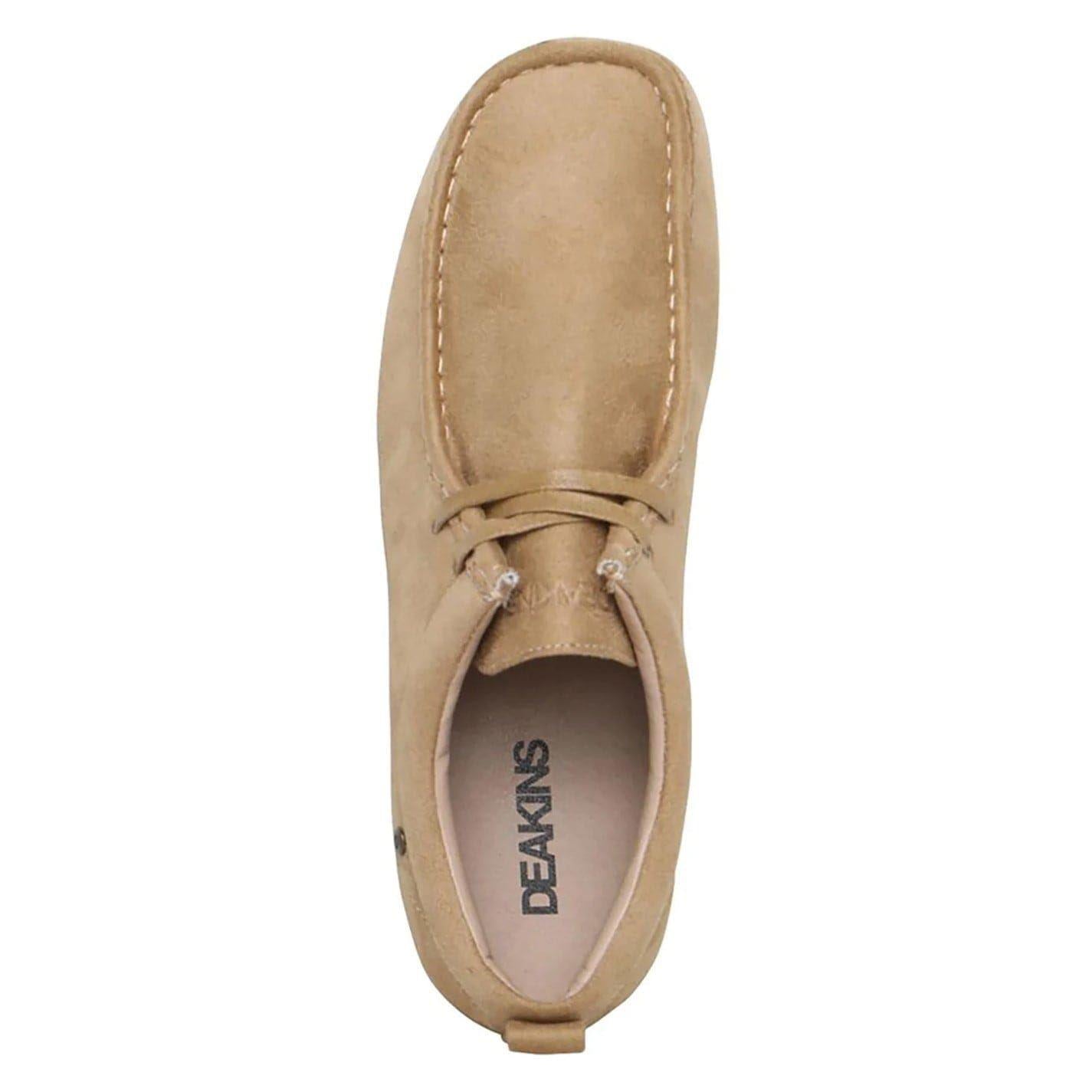 Sand - Side - Nicholas Deakins Mens Hudson Moc Toe Loafers