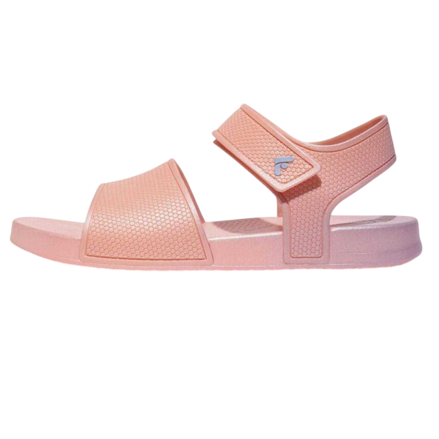 Pink - Side - Fit Flop Girls iQushion Flat Sandals