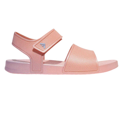 Pink - Front - Fit Flop Girls iQushion Flat Sandals