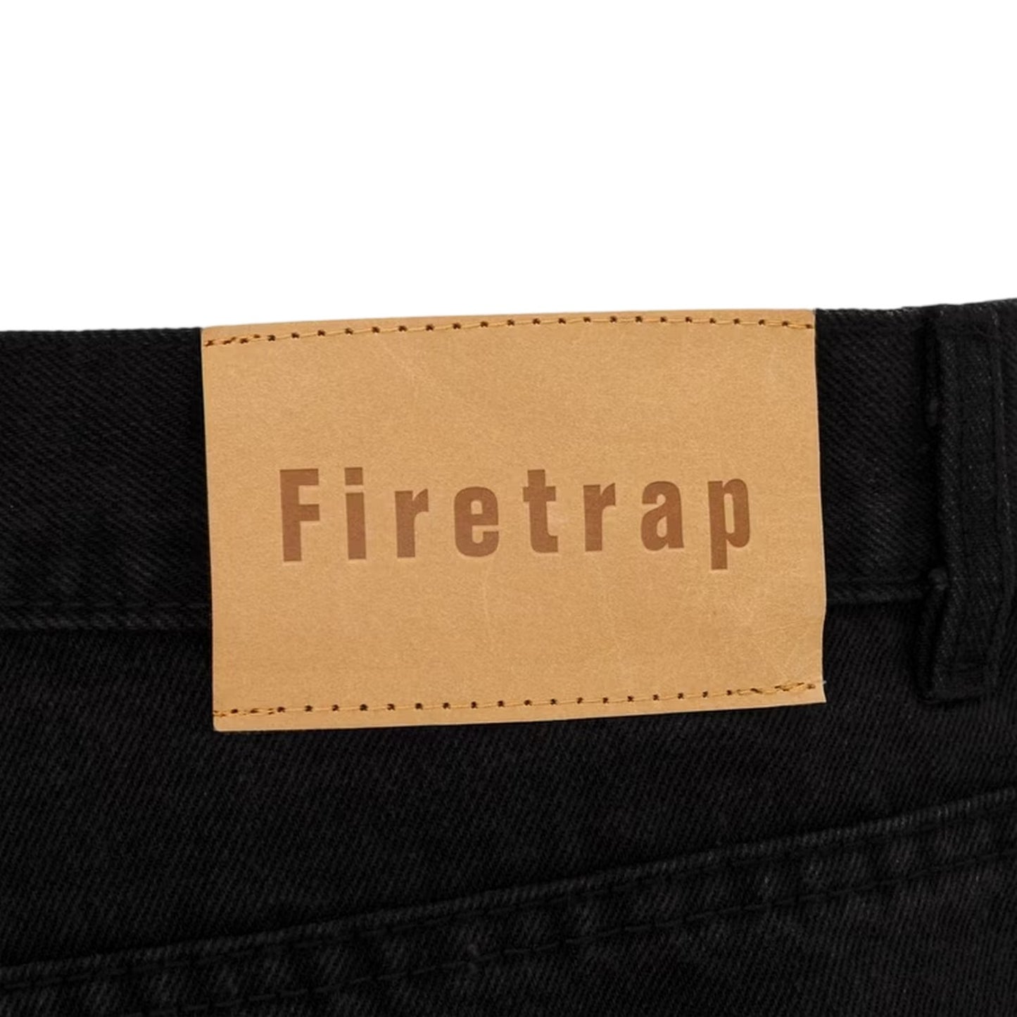 Black - Lifestyle - Firetrap Mens Denim Jeans