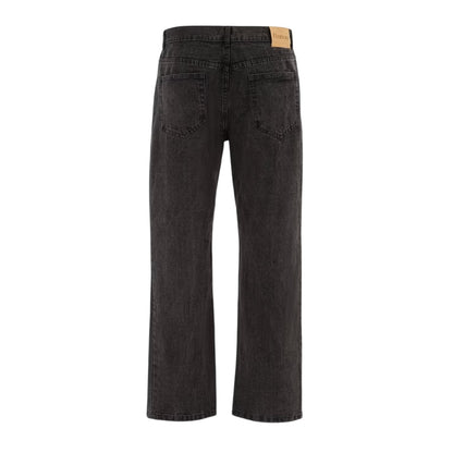 Charcoal - Back - Firetrap Mens Denim Jeans