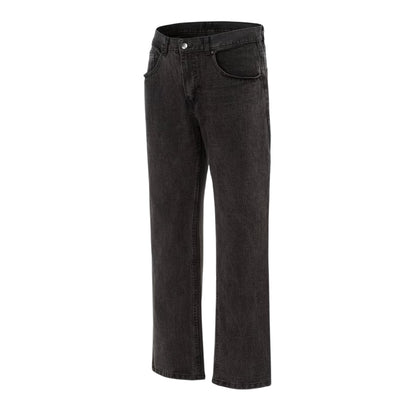 Charcoal - Side - Firetrap Mens Denim Jeans