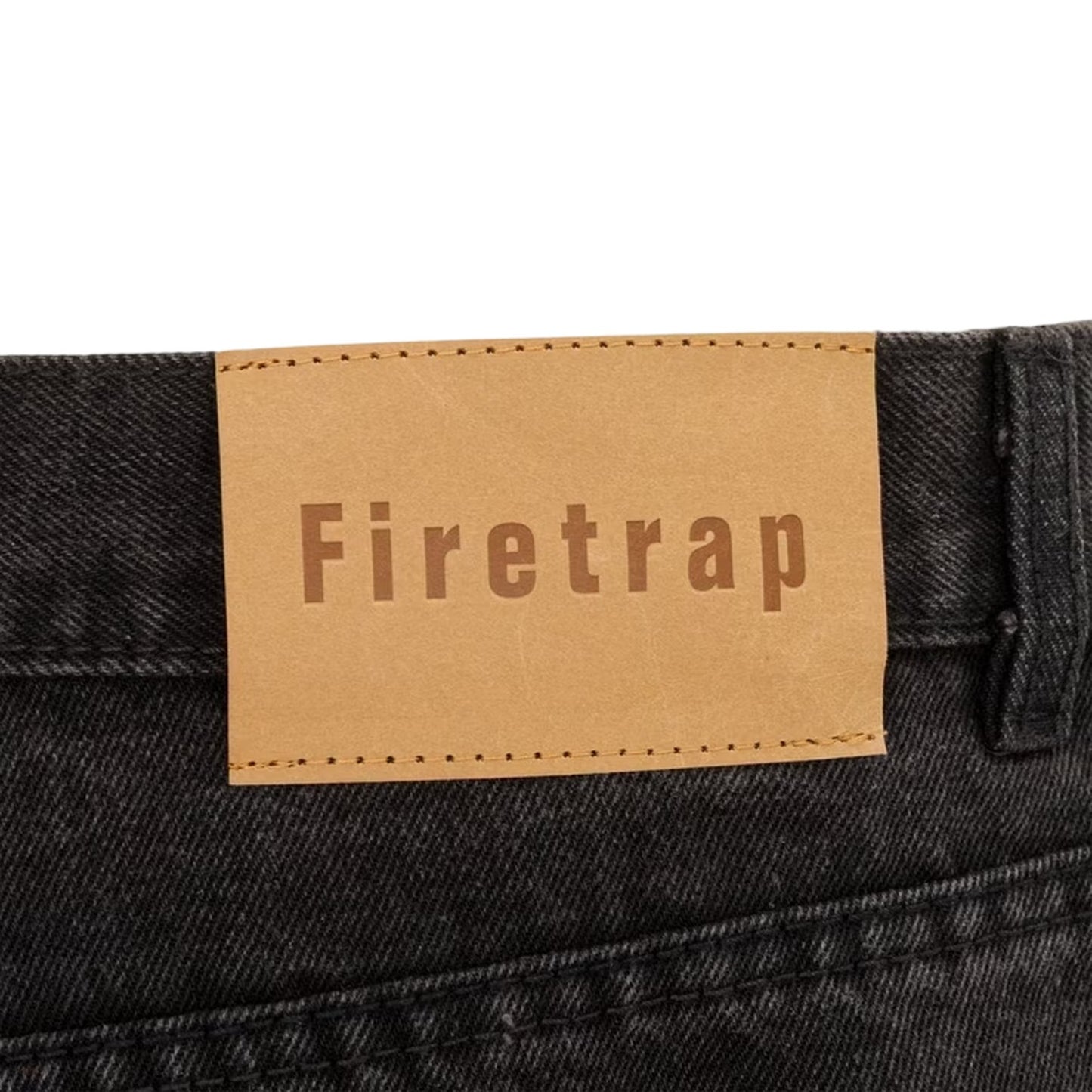 Charcoal - Lifestyle - Firetrap Mens Denim Jeans