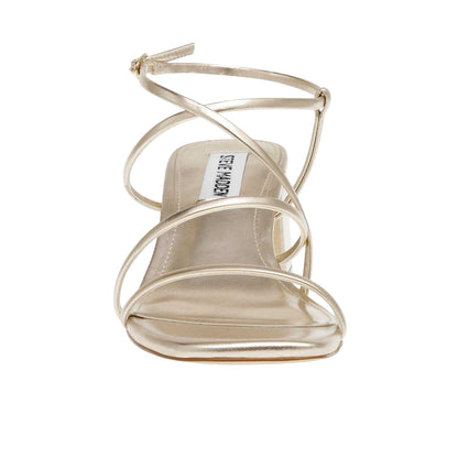 Gold - Lifestyle - Steve Madden Womens-Ladies Block Heel Sandals