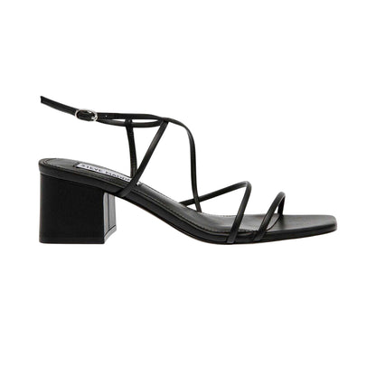 Black - Front - Steve Madden Womens-Ladies Block Heel Sandals