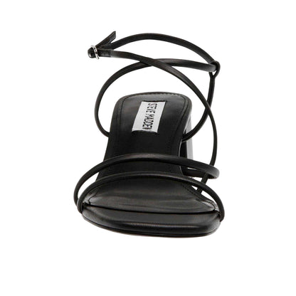Black - Lifestyle - Steve Madden Womens-Ladies Block Heel Sandals