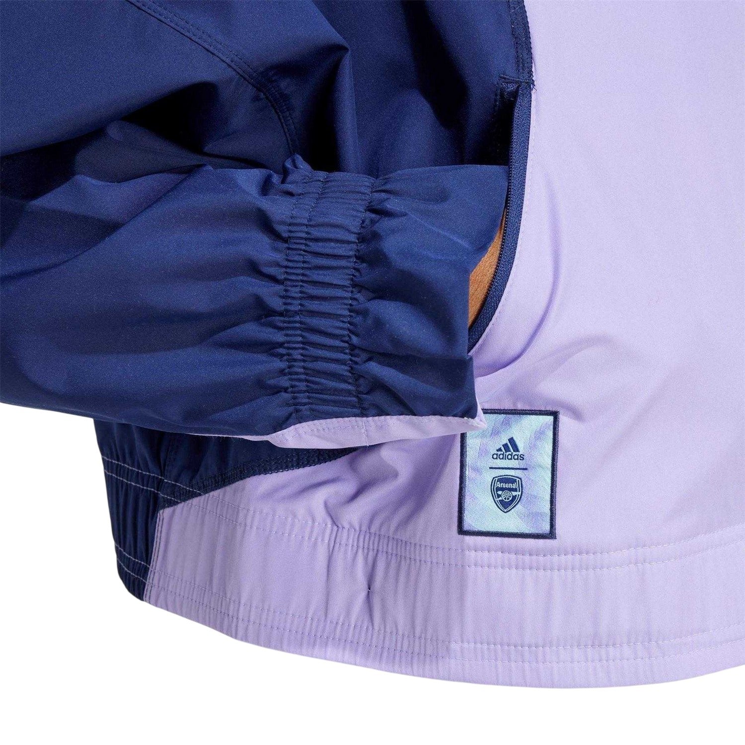 Light Purple - Lifestyle - Adidas Womens-Ladies Arsenal FC Windbreaker