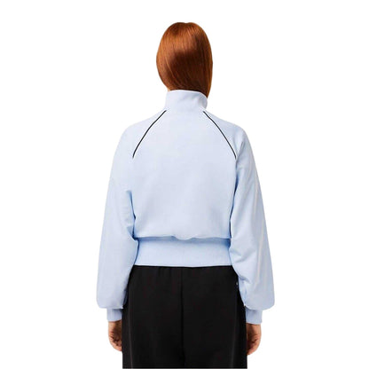 Blue - Back - Lacoste Womens-Ladies Raglan Track Jacket