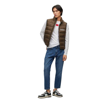 Bright Blue - Pack Shot - Hugo Mens 5 Pockets Straight Jeans