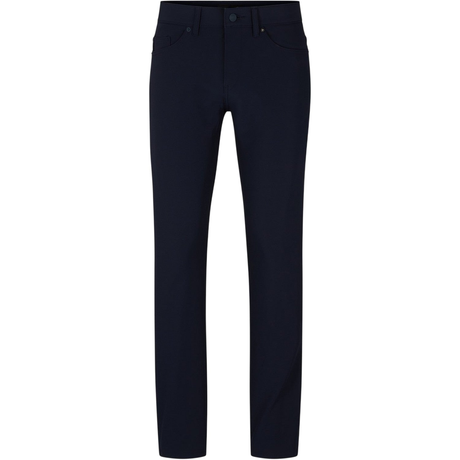 Blue - Front - Boss Mens 5 Pockets Slim Jeans