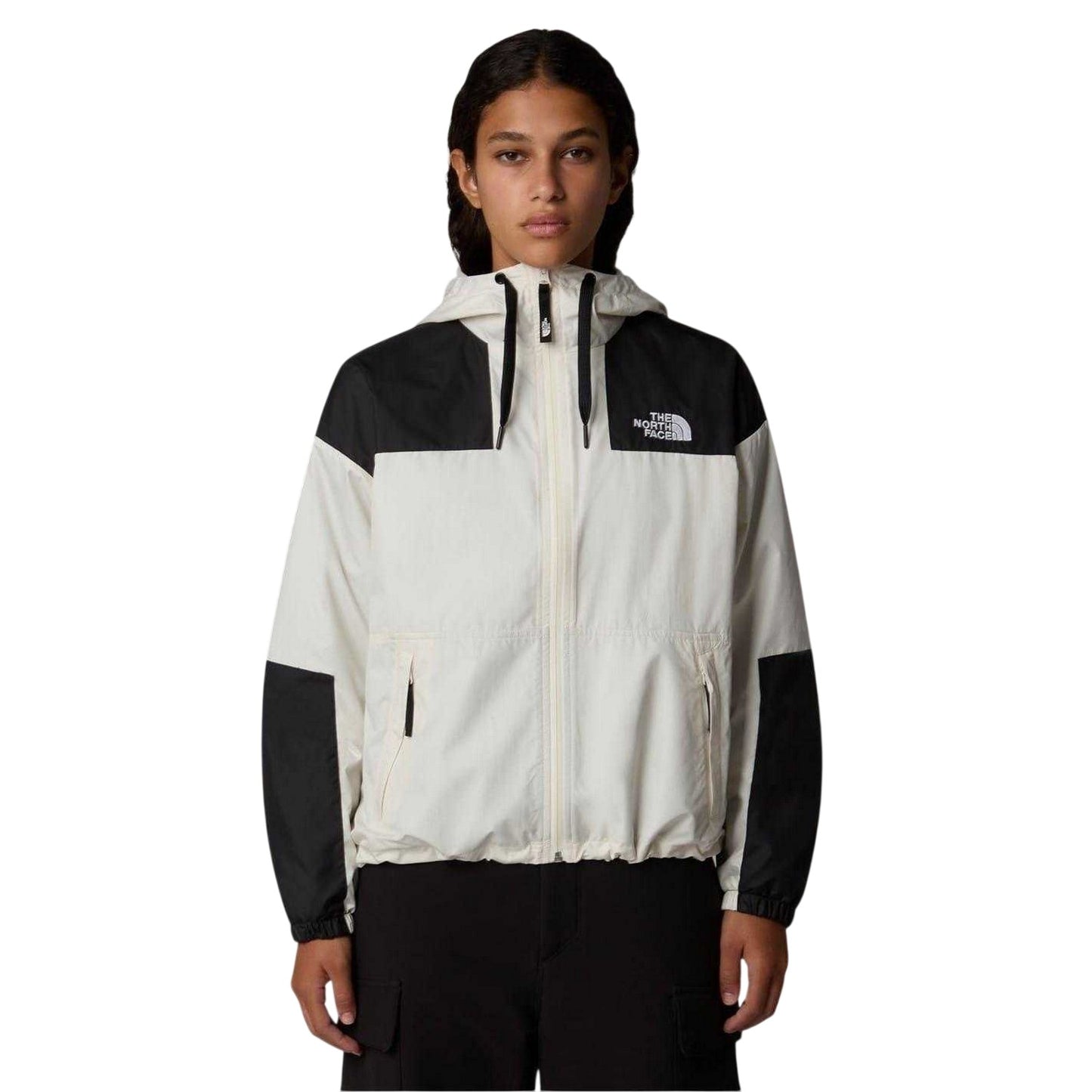 White - Side - The North Face Womens-Ladies Sheru Hooded Jacket
