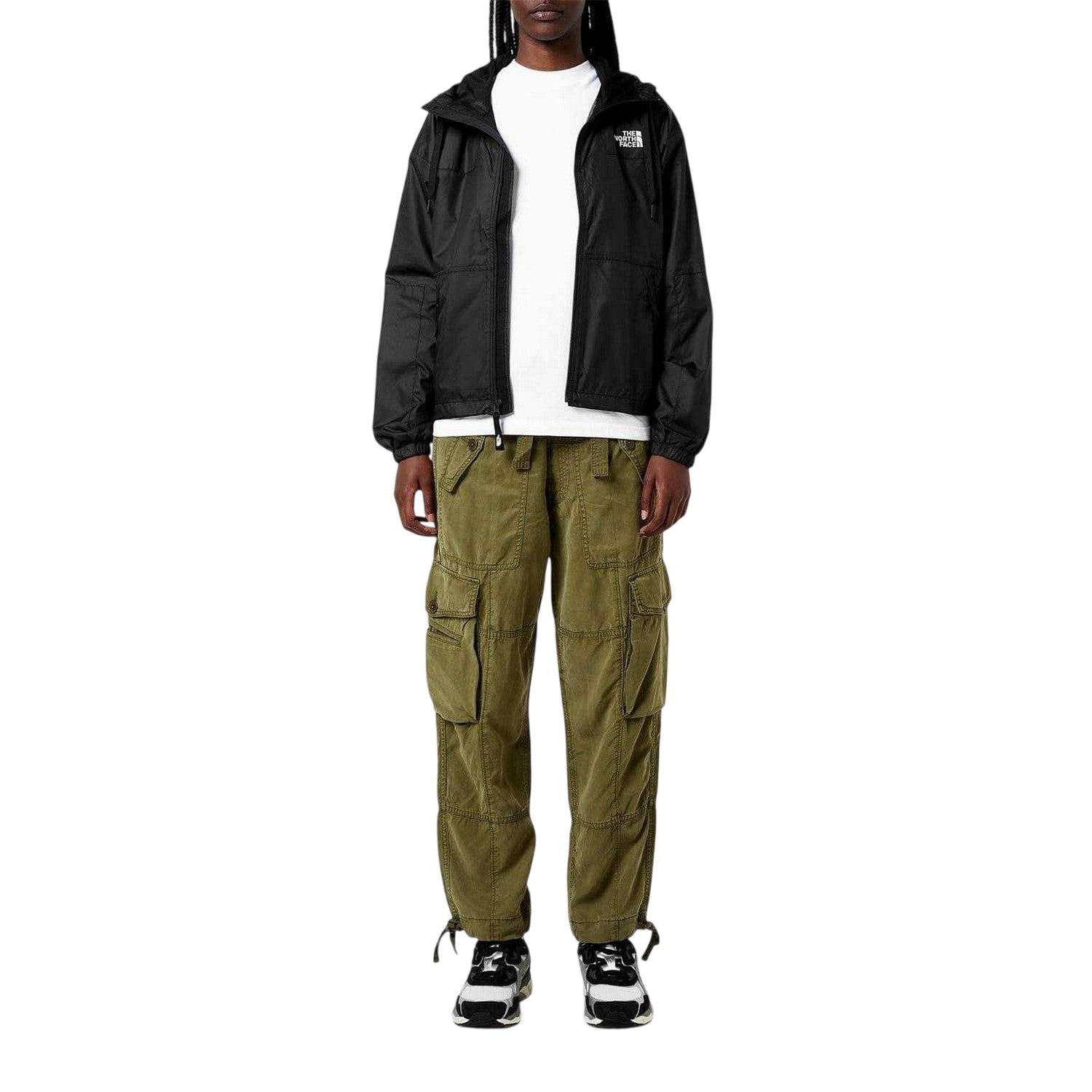 Black - Lifestyle - The North Face Womens-Ladies Sheru Hooded Jacket