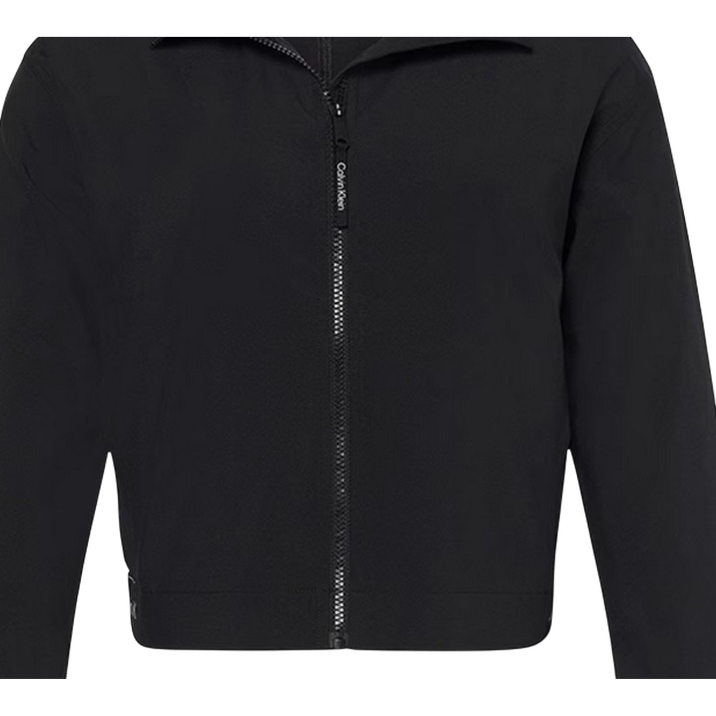 Black - Side - Calvin Klein Womens-Ladies Performance Windbreaker