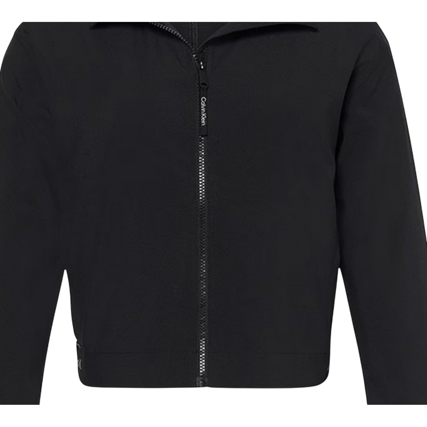 Black - Side - Calvin Klein Womens-Ladies Performance Windbreaker