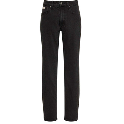 Black - Front - Calvin Klein Mens 5 Pockets Slim Jeans