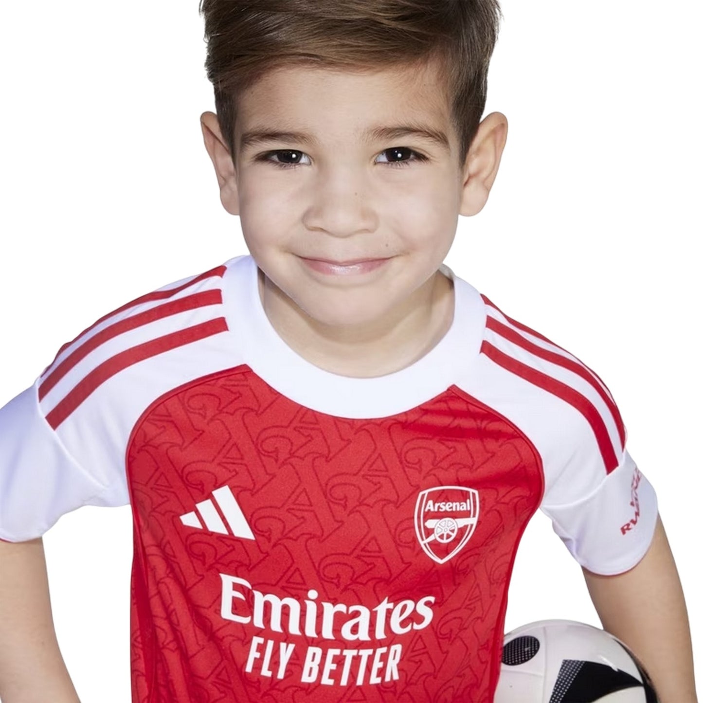 Red-White - Lifestyle - Arsenal Childrens-Kids 25-26 Home Kit Set