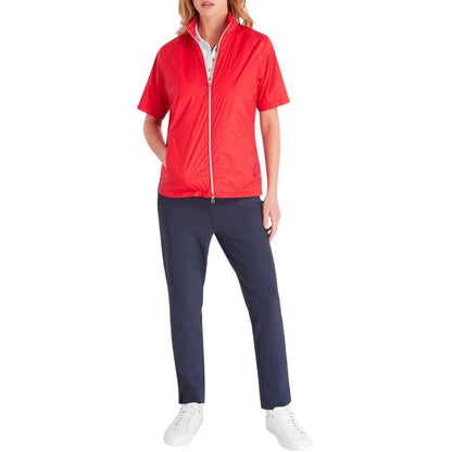 Poppy - Lifestyle - Calvin Klein Womens-Ladies Perforated Regular Golf Windbreaker
