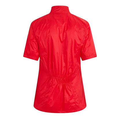 Poppy - Back - Calvin Klein Womens-Ladies Perforated Regular Golf Windbreaker