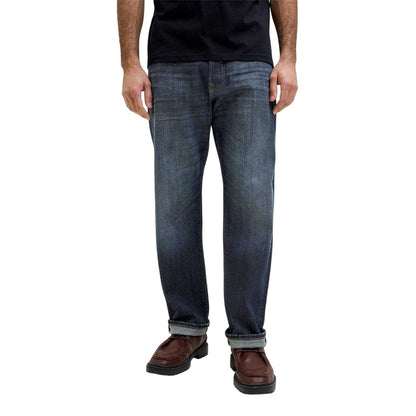Dark Denim - Lifestyle - Jack And Jones Mens 5 Pockets Relaxed Fit Jeans