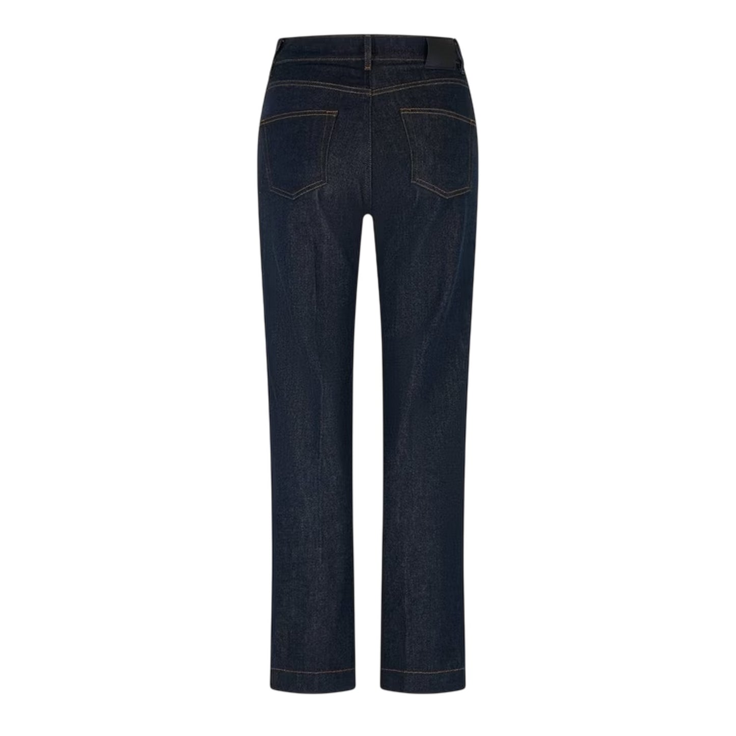 Blue - Back - Boss Womens-Ladies Jackie 5 Pockets Slim Jeans