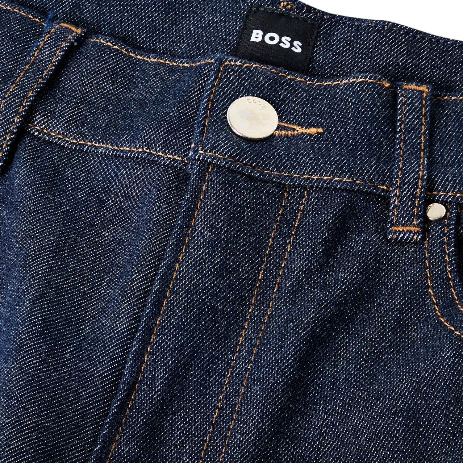 Blue - Side - Boss Womens-Ladies Jackie 5 Pockets Slim Jeans