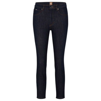 Blue - Front - Boss Womens-Ladies Jackie 5 Pockets Slim Jeans