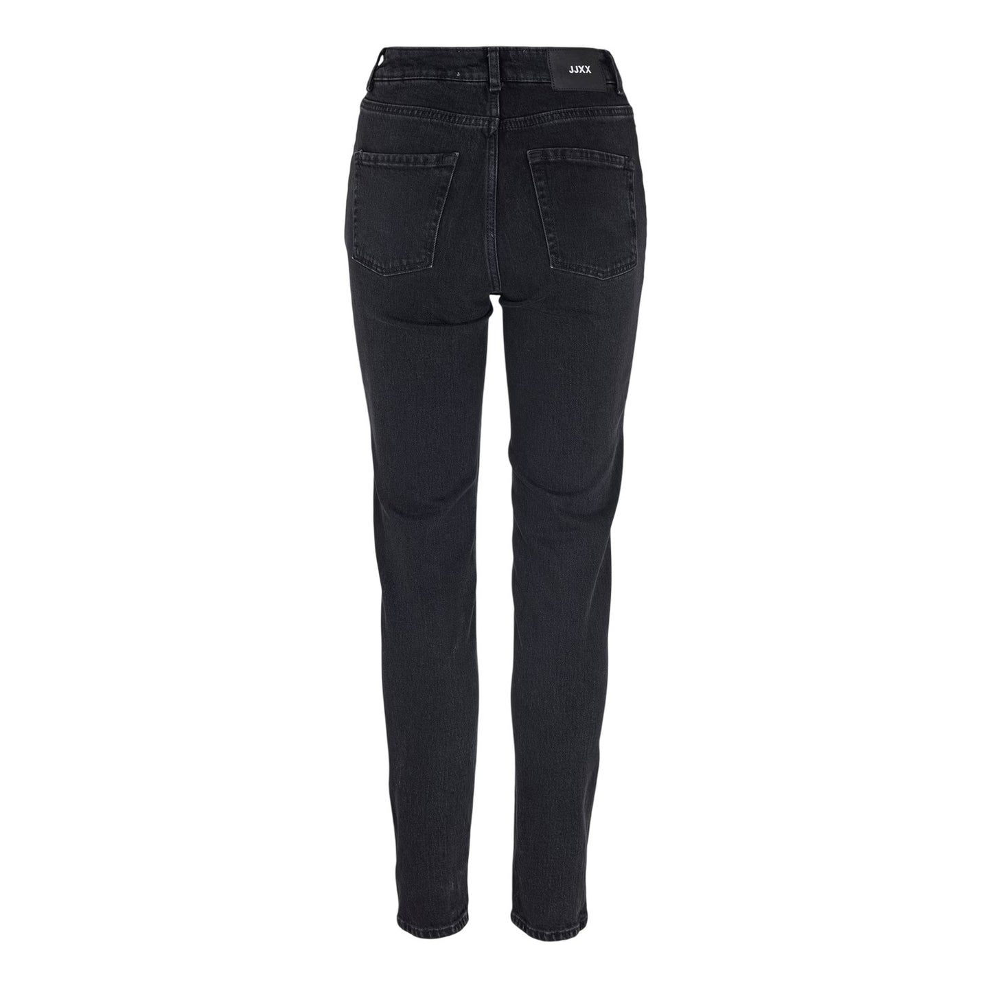 Black Denim - Back - JJXX Womens-Ladies 5 Pockets Slim Jeans