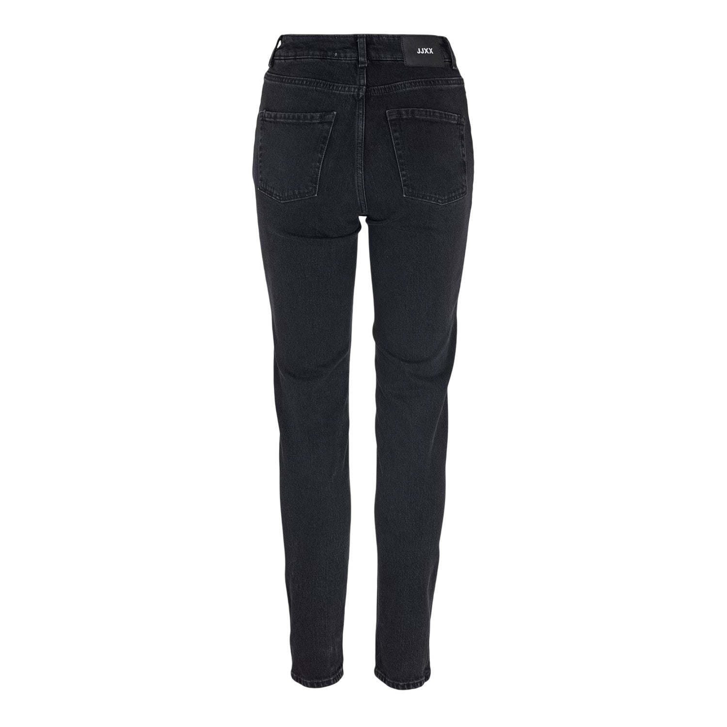 Black Denim - Back - JJXX Womens-Ladies 5 Pockets Slim Jeans