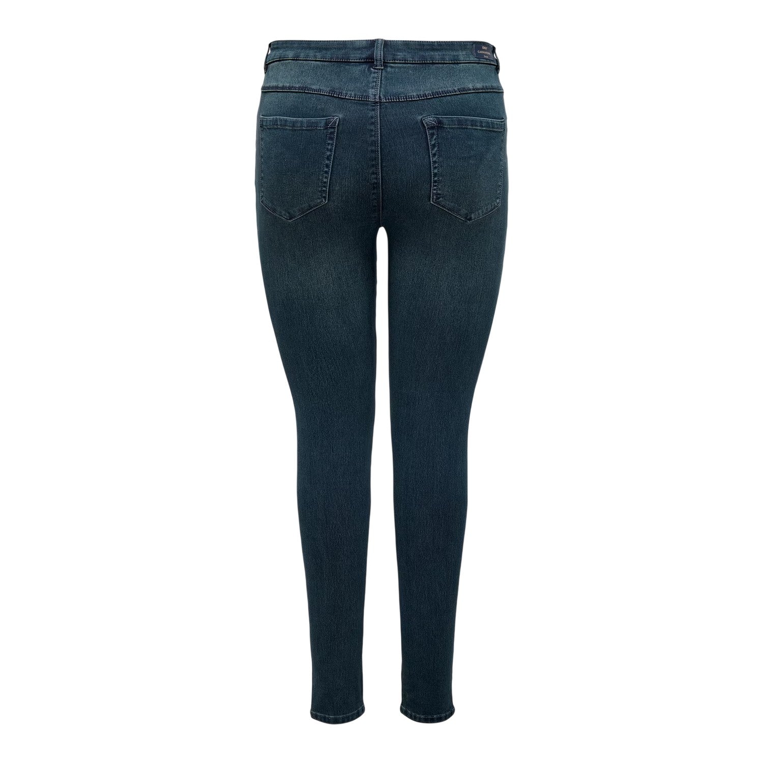 Blue Black - Back - Only Womens-Ladies Skinny Jeans