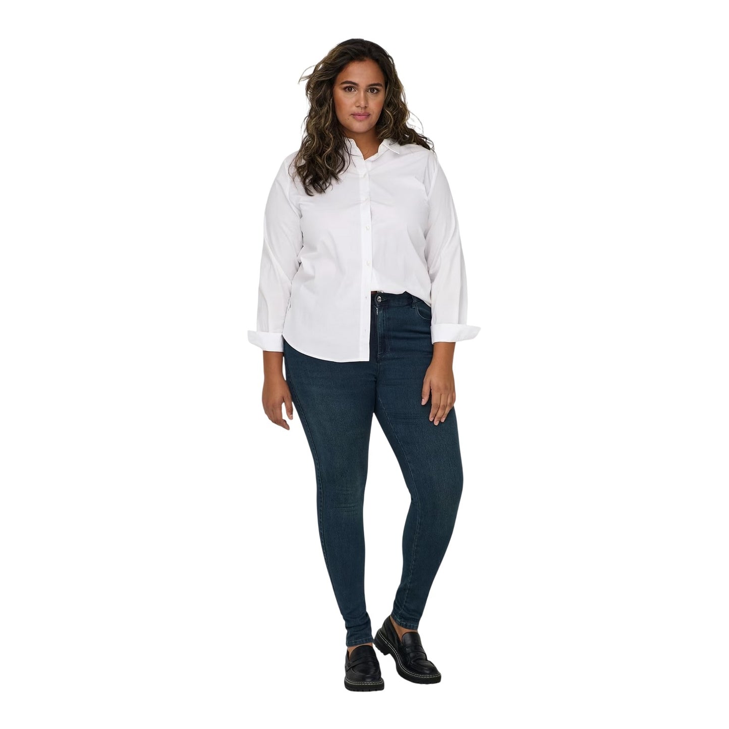 Blue Black - Lifestyle - Only Womens-Ladies Skinny Jeans