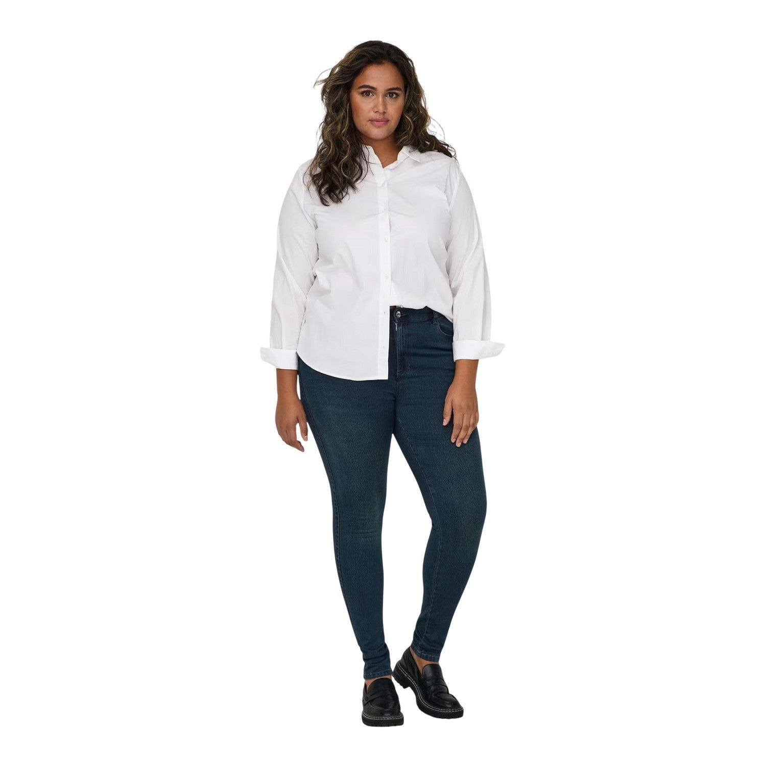 Blue Black - Lifestyle - Only Womens-Ladies Skinny Jeans