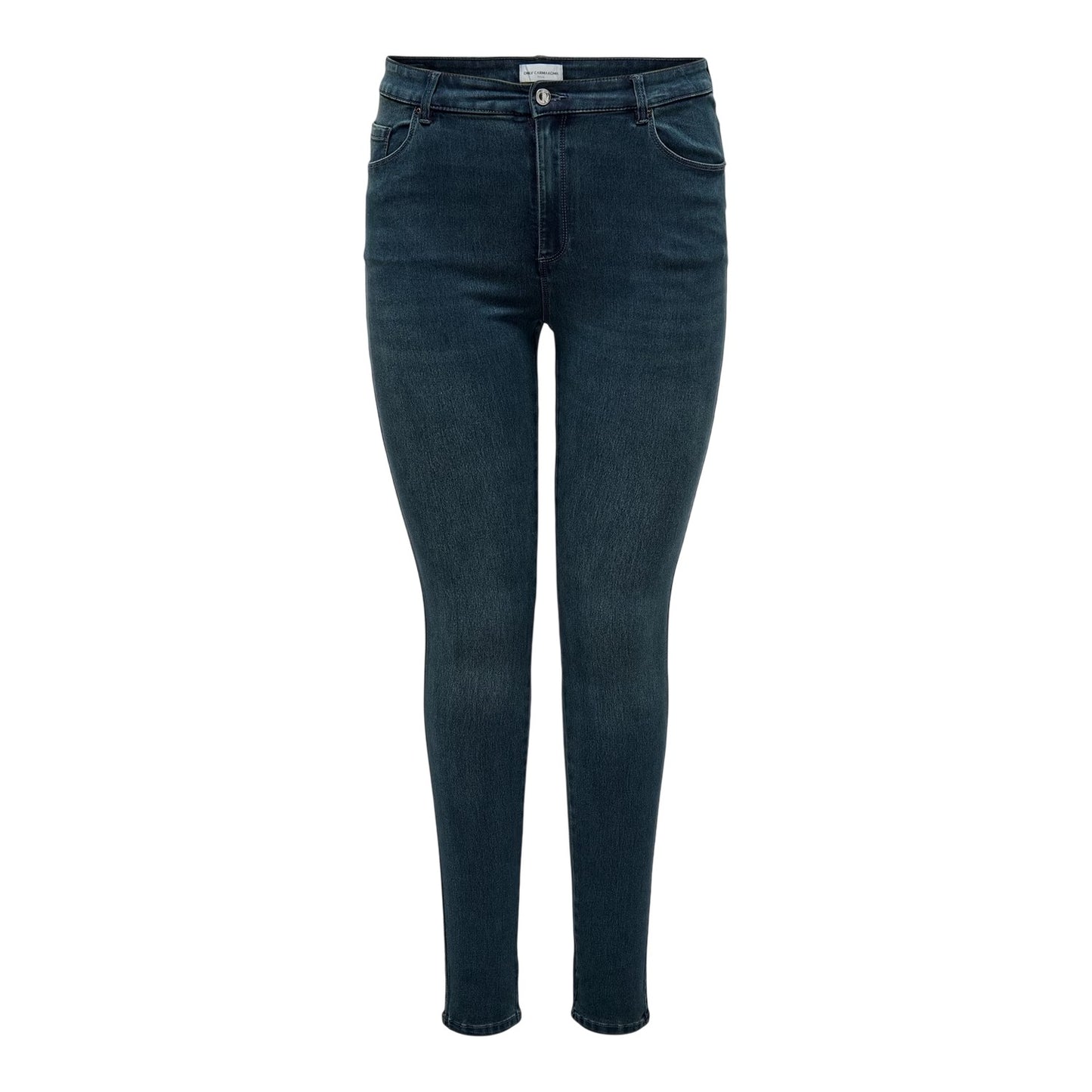 Blue Black - Front - Only Womens-Ladies Skinny Jeans