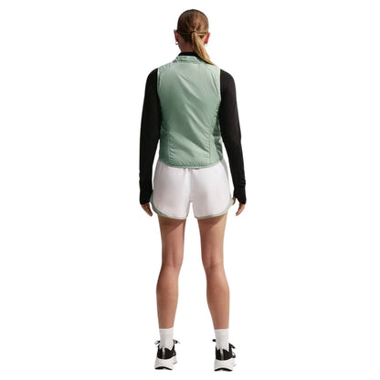 Green - Back - Nike Womens-Ladies Performance Slim Race Vest