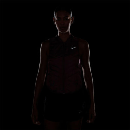 Pink Smoke - Lifestyle - Nike Womens-Ladies Performance Slim Race Vest