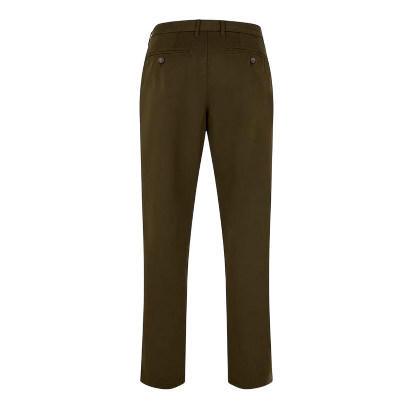 Khaki Brown - Back - Ted Baker Mens Haydae Straight Chinos