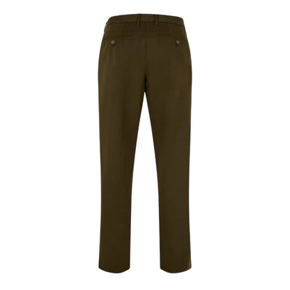 Khaki Brown - Back - Ted Baker Mens Haydae Straight Chinos