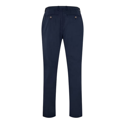 Navy - Back - Ted Baker Mens Haydae Straight Chinos