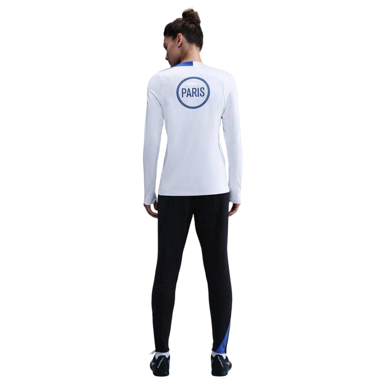 Black-Blue - Back - Nike Womens-Ladies Strike Paris Saint Germain FC Tracksuit Bottoms