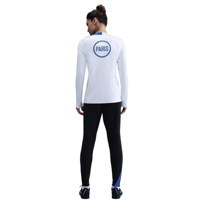 Black-Blue - Back - Nike Womens-Ladies Strike Paris Saint Germain FC Tracksuit Bottoms