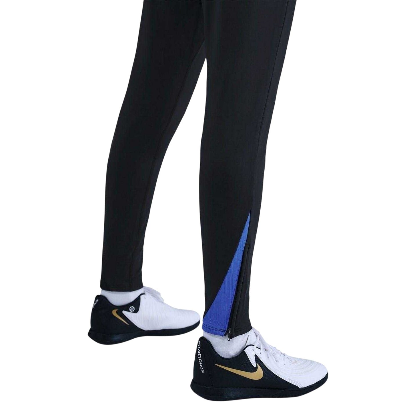 Black-Blue - Side - Nike Womens-Ladies Strike Paris Saint Germain FC Tracksuit Bottoms