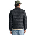 Black - Back - Gant Mens Light Padded Bomber Jacket