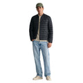 Black - Side - Gant Mens Light Padded Bomber Jacket
